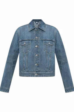 Bottega Veneta NIEBIESKI Jeansowa kurtka