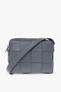 Bottega Veneta NIEBIESKI Torba na ramię ‘Cassette Camera’