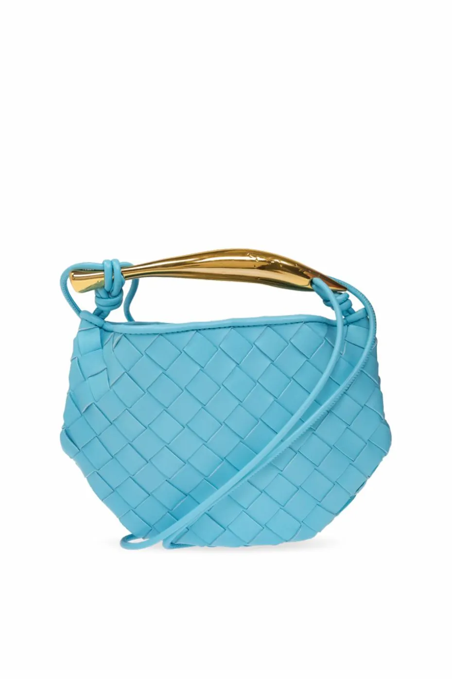 Bottega Veneta NIEBIESKI Torba na ramię ‘Sardine Mini’