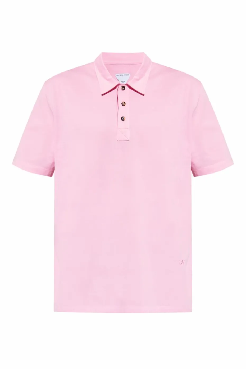 Bottega Veneta RÓŻOWY Polo z logo