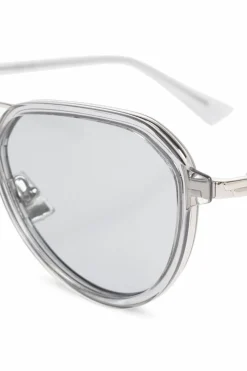 Bottega Veneta SREBRNY Okulary przeciwsłoneczne