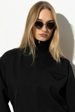 Bottega Veneta SREBRNY Okulary przeciwsłoneczne