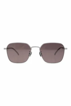 Bottega Veneta SREBRNY Okulary przeciwsłoneczne