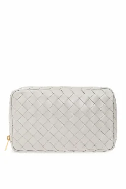 Bottega Veneta SZARY Kopertówka ‘Intrecciato Medium’