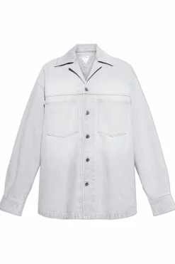 Bottega Veneta SZARY Koszula jeansowa