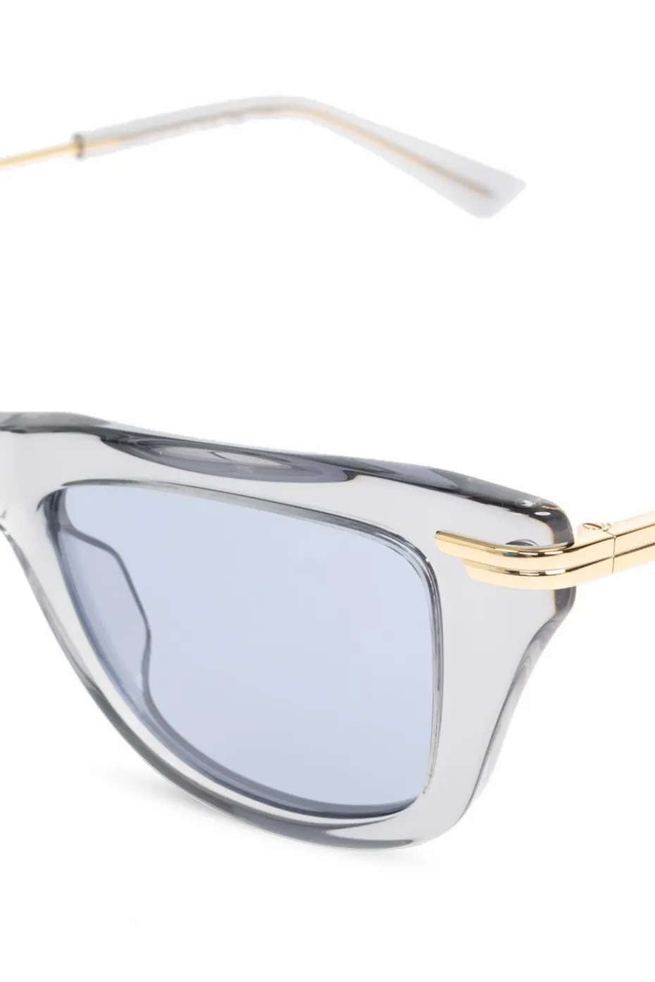 Bottega Veneta SZARY Okulary przeciwsłoneczne