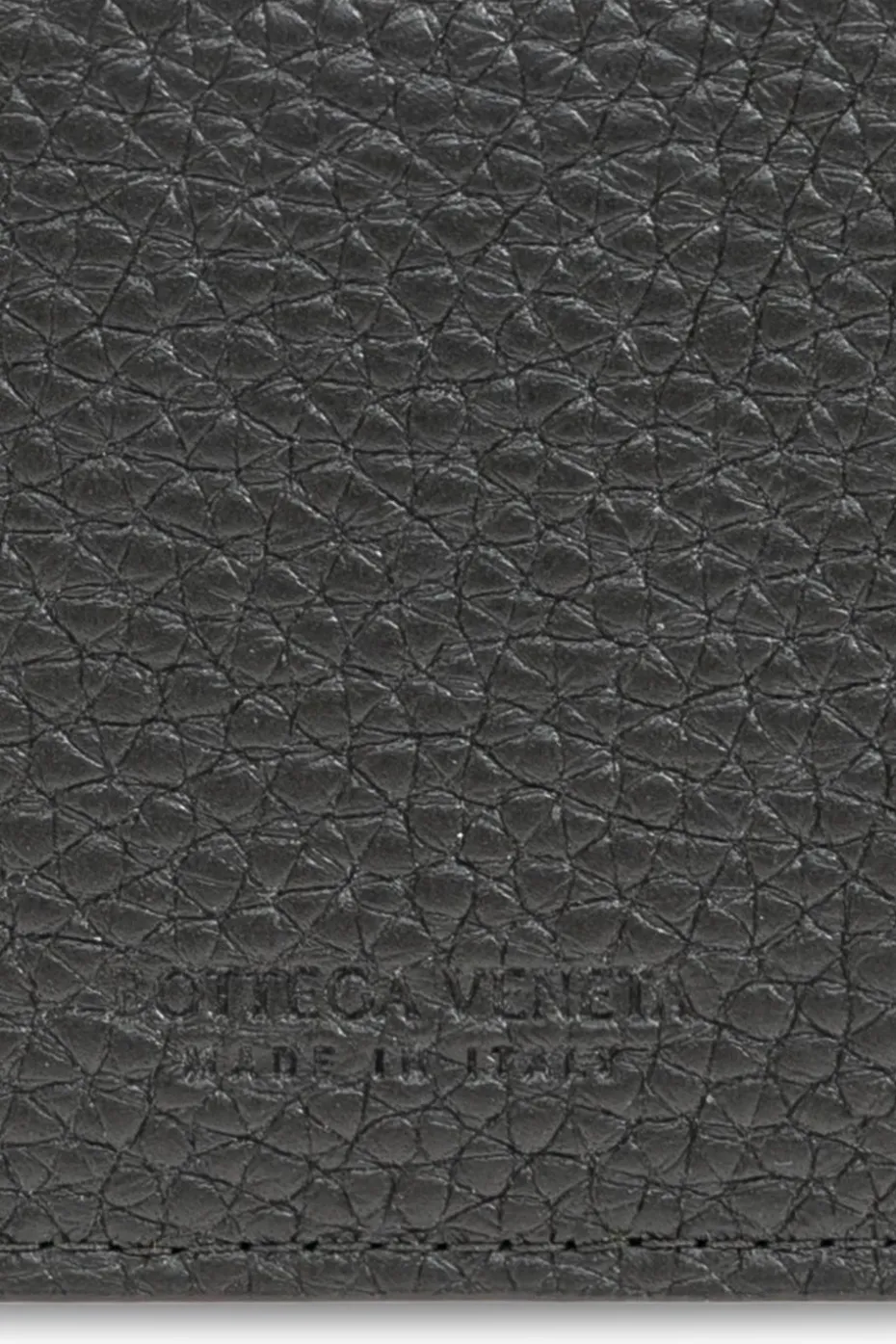 Bottega Veneta SZARY Skórzane etui na karty