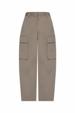 Bottega Veneta SZARY Spodnie typu `cargo`