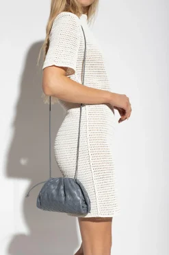 Bottega Veneta SZARY Torba na ramię ‘Pouch Mini’