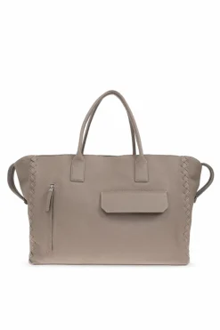 Bottega Veneta SZARY Torba podręczna `Cabat Large`