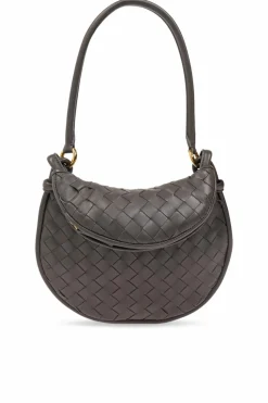 Bottega Veneta SZARY Torba na ramię ‘Gemelli Mini’
