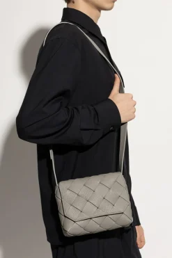 Bottega Veneta SZARY Torba na ramię