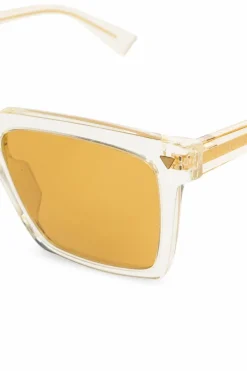 Bottega Veneta ŻÓŁTY Okulary przeciwsłoneczne