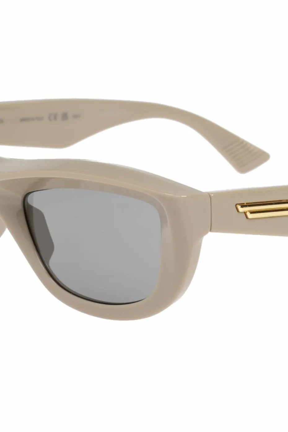Bottega Veneta ZIELONY Okulary przeciwsłoneczne