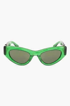 Bottega Veneta ZIELONY Okulary przeciwsłoneczne