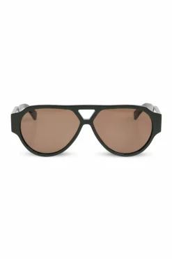 Bottega Veneta ZIELONY Okulary przeciwsłoneczne