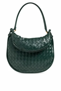 Bottega Veneta ZIELONY Torba na ramię ‘Gemelli Medium’