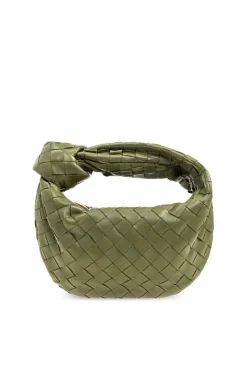 Bottega Veneta ZIELONY Torba do ręki `Jodie Mini`