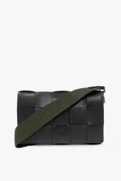 Bottega Veneta ZIELONY Torba na ramię ‘Cassette Medium’