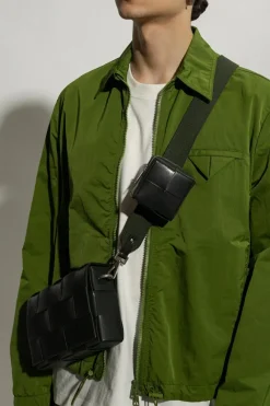 Bottega Veneta ZIELONY Torba na ramię ‘Cassette Medium’