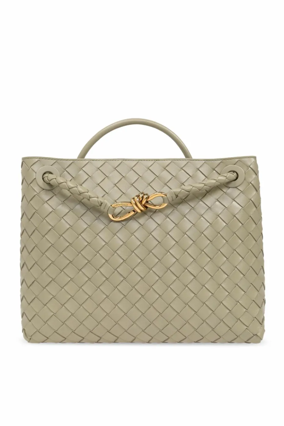 Bottega Veneta ZIELONY Torba na ramię ‘Andiamo Medium’