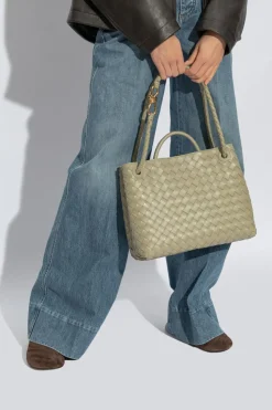 Bottega Veneta ZIELONY Torba na ramię ‘Andiamo Medium’