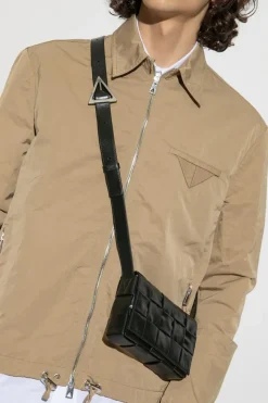 Bottega Veneta ZIELONY Torba na ramię ‘Cassette Small’