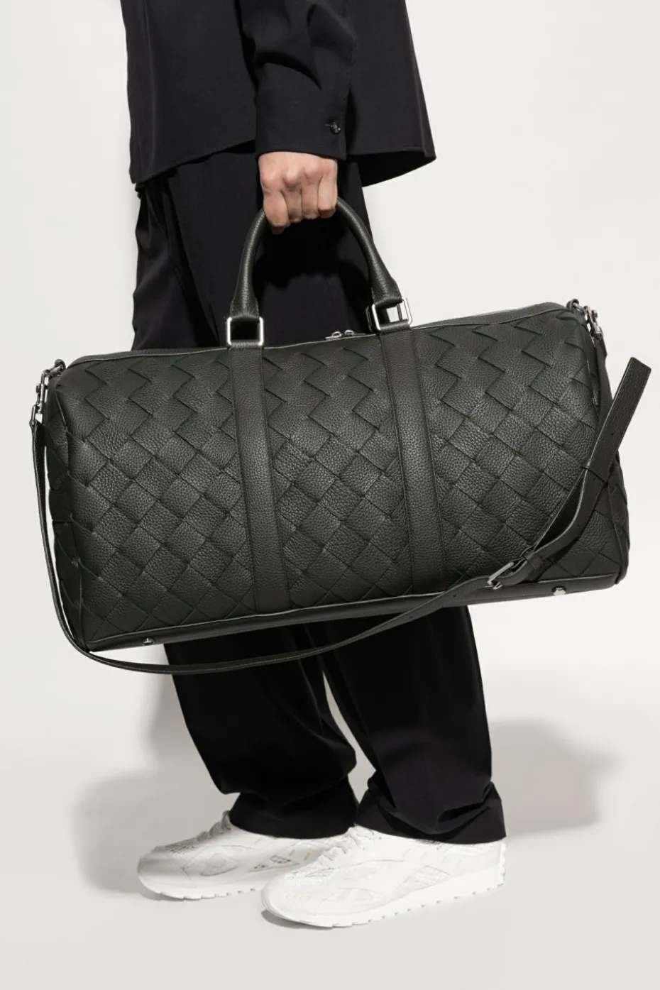 Bottega Veneta ZIELONY Torba podręczna