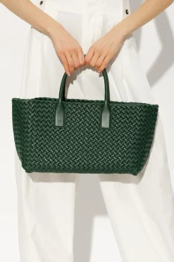 Bottega Veneta ZIELONY Torba 'Cabat Small’ typu ‘shopper’