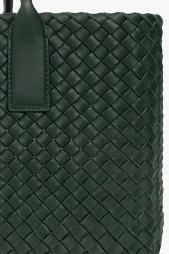 Bottega Veneta ZIELONY Torba 'Cabat Small’ typu ‘shopper’