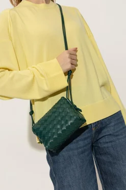 Bottega Veneta ZIELONY Torba na ramię ‘Loop Mini’