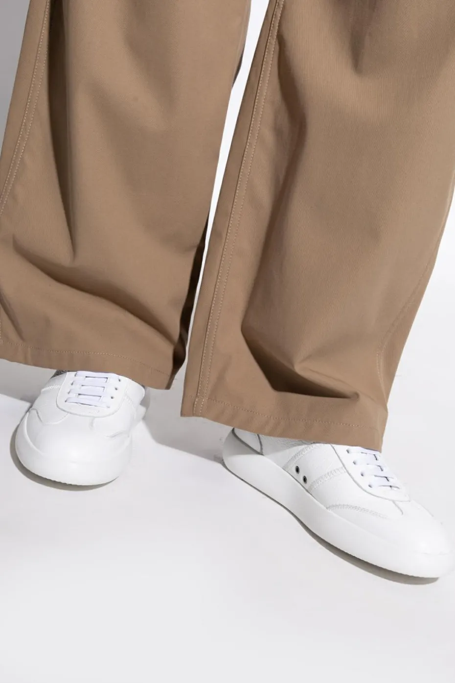Brioni BIAŁY Buty sportowe `Olympia`