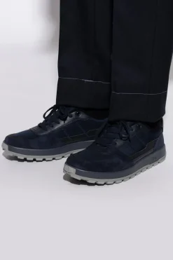 Brioni GRANATOWY Buty sportowe