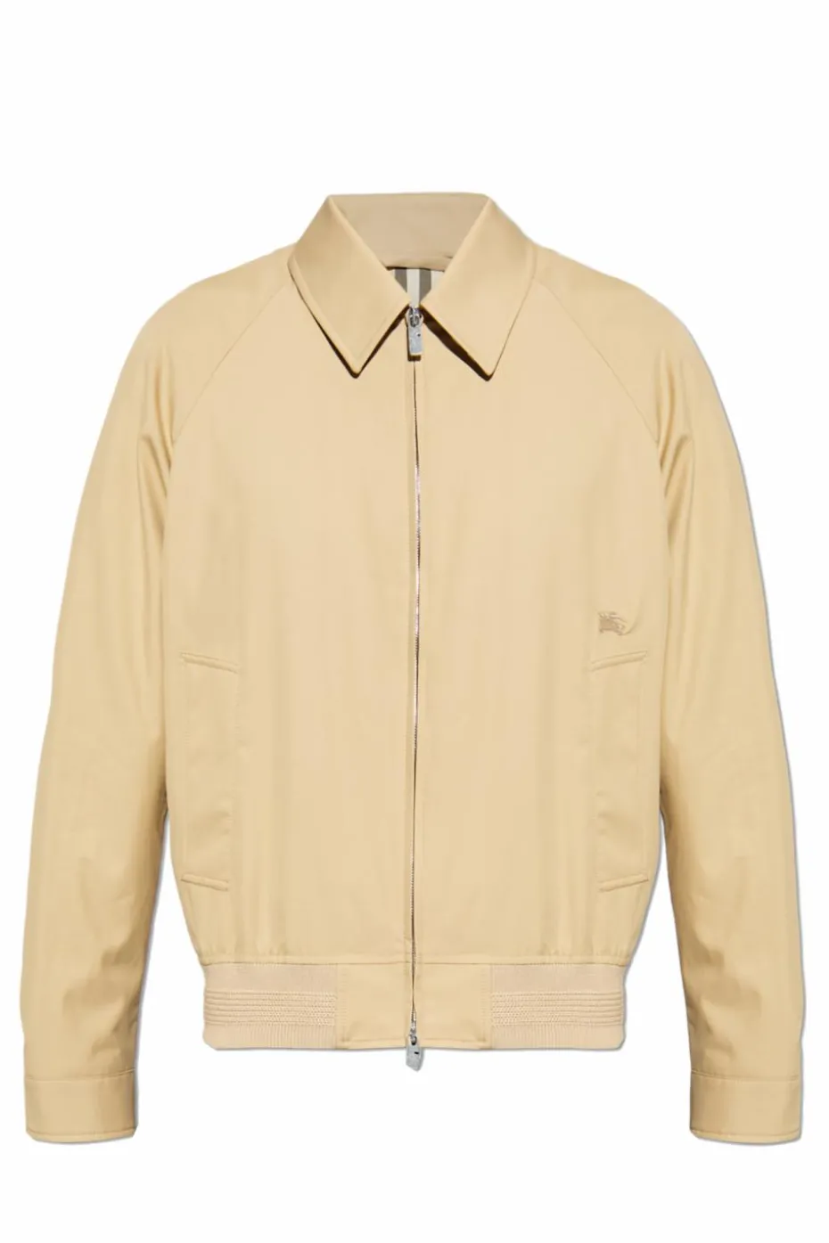 Burberry beżowy Bawełniana kurtka