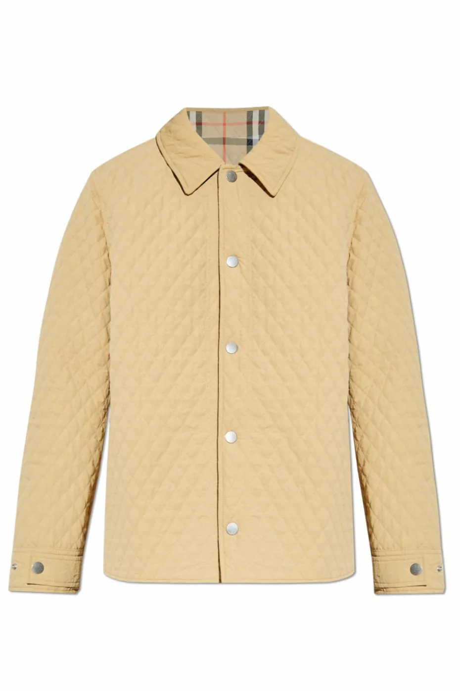 Burberry beżowy Dwustronna kurtka