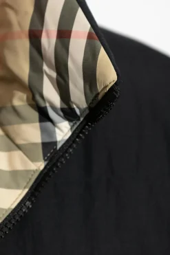 Burberry beżowy Dwustronna kurtka
