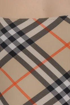 Burberry beżowy Jednoczęściowy kostium kąpielowy