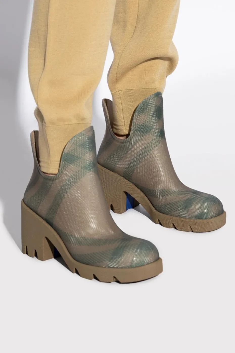 Burberry beżowy Kalosze ‘Marsh’