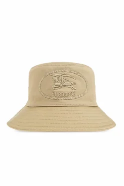 Burberry beżowy Kapelusz z logo