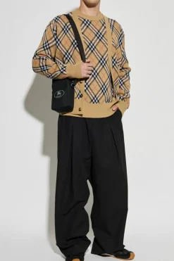 Burberry beżowy Kardigan `George`