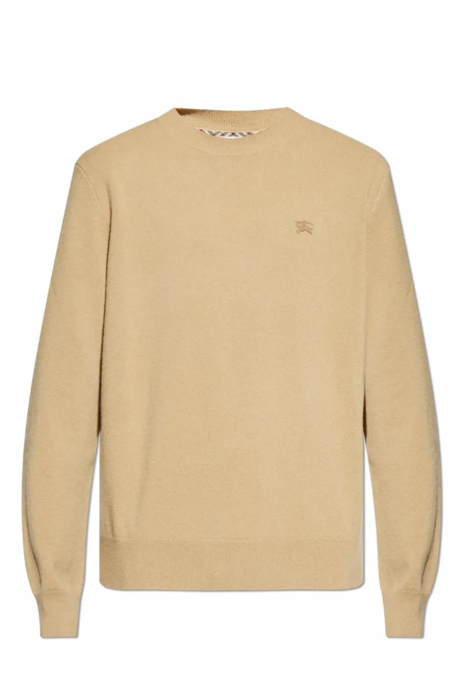 Burberry beżowy Kaszmirowy sweter