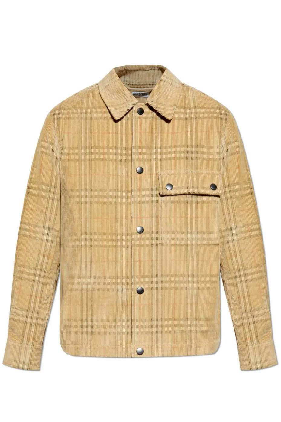 Burberry beżowy Sztruksowa kurtka `Owen`