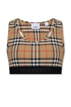 Burberry beżowy Top treningowy