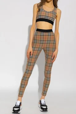 Burberry beżowy Top treningowy