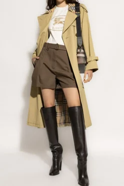 Burberry beżowy Trencz `Castleford`