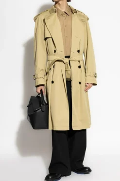 Burberry beżowy Trencz `Highbury`