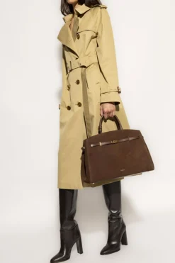 Burberry beżowy Trencz `Waterloo`