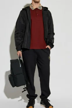 Burberry BORDO Bawełniane polo