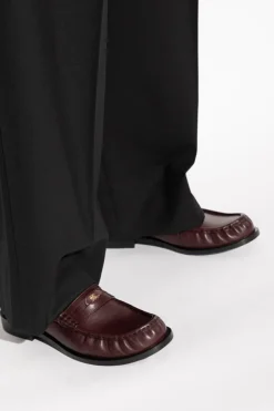 Burberry BORDO Skórzane buty