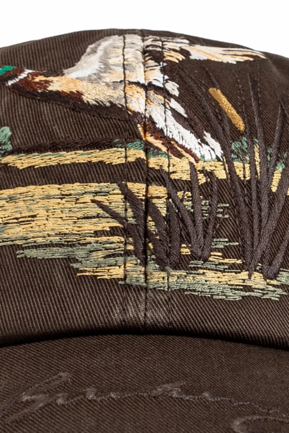 Burberry BRĄZOWY Czapka z daszkiem